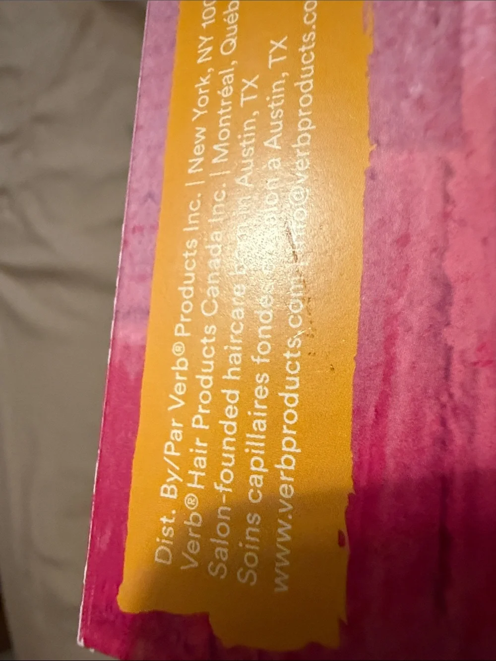 UnisexVERB Haircare Ghost Icons Kit - Pink bag NWT